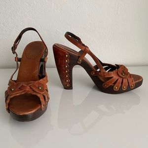 BCBG heels with grommets 8